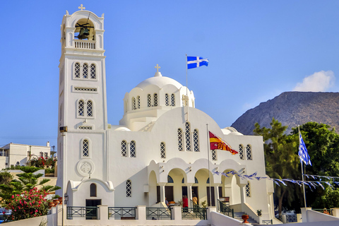 Santorin : visite des points forts de l'île pour les navires de croisièreVisite privée depuis le terminal de croisière ou votre hôtel