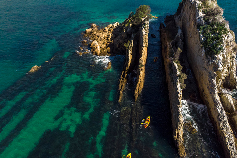 لشبونة جولة بقوارب الكاياك في منتزه أرابيدا الطبيعي، سيتوبال، سيسيمبرا