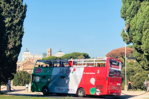 Rome : Le billet d'entrée au Colisée et le billet d'autobus Hop-On Hop-OffRome : Colisée en ligne et billets 1 jour Hop-On Hop-Off