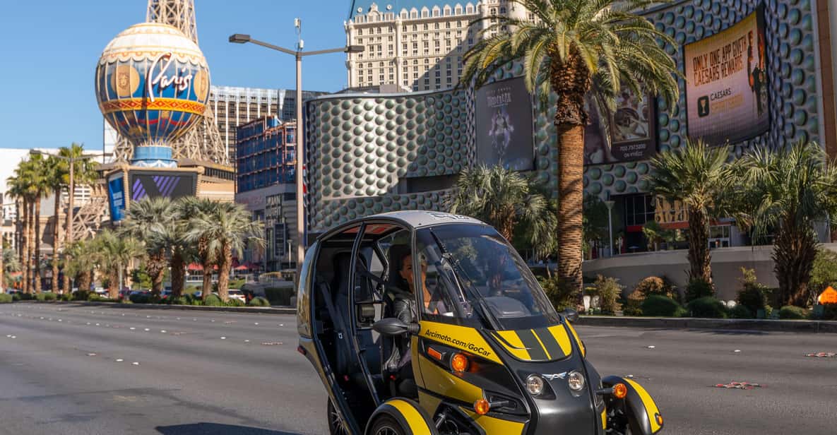 Las Vegas: City Highlights Private Talking GoCar Rental | GetYourGuide