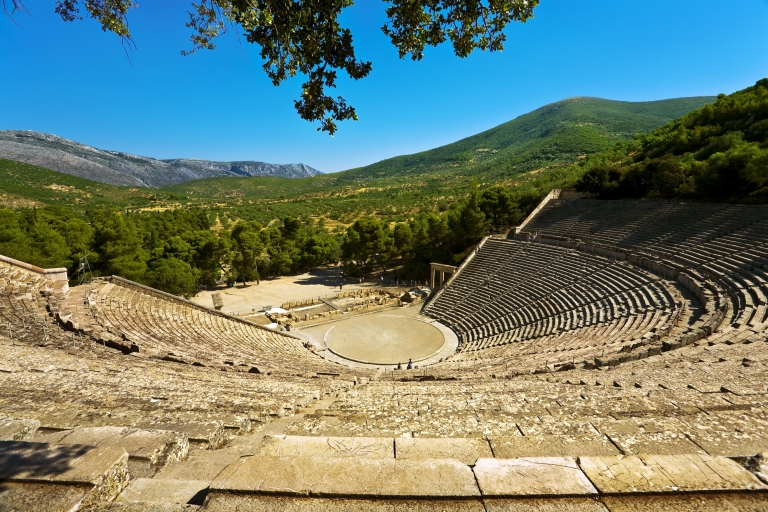 Atenas: Excursión por Micenas, Epidauro y Nauplia & Audioguía V.R.Micenas, Epidauro y Nauplia Visita de un día con audioguía V.R.