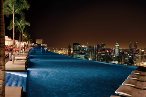 Singapur: E-bilet na taras widokowy Marina Bay SandsBilet wstępu w godzinach szczytu (od 17:00)