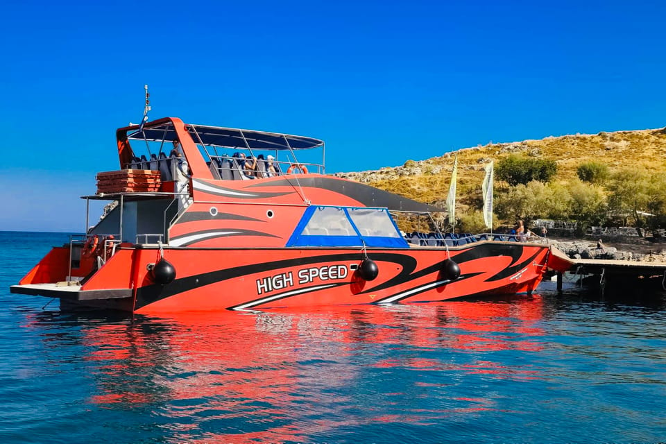 Kiotari Lardos Lindos High Speed Boat Trip To Rhodes Town GetYourGuide