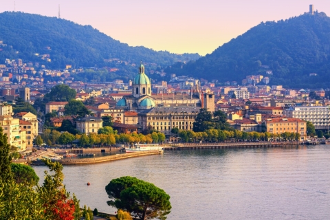 Au départ de Milan : Tour de Côme, Bellagio et Lugano avec croisière sur le lacLac de Côme, Bellagio et Lugano Perle de la Suisse