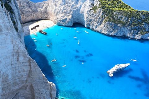 Zante Cruise to Blue Caves & Navagio beach (ticket only)