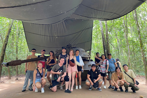 Cu Chi tunnels &amp; Cao Dai-tempel (Ba Den berg) Hele dag