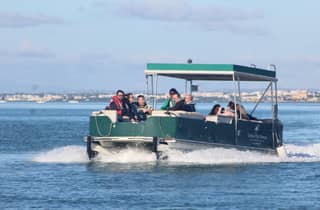 Da Faro: tour in catamarano di 4 tappe e 3 isole di Ria Formosa
