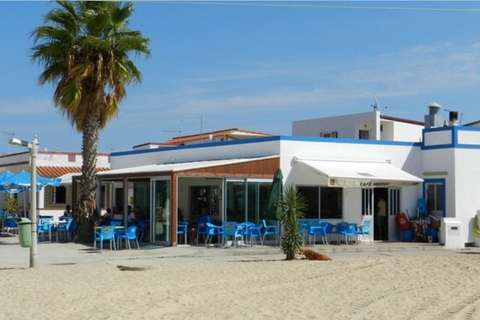 From Faro: 4 Stops, 3 Islands in Ria Formosa Catamaran Tour