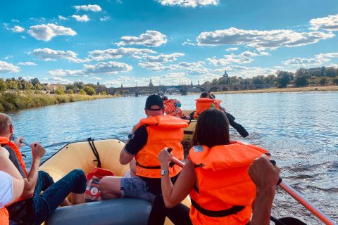 Dresden: Boattour Pillnitz to old town -with inflatable boat