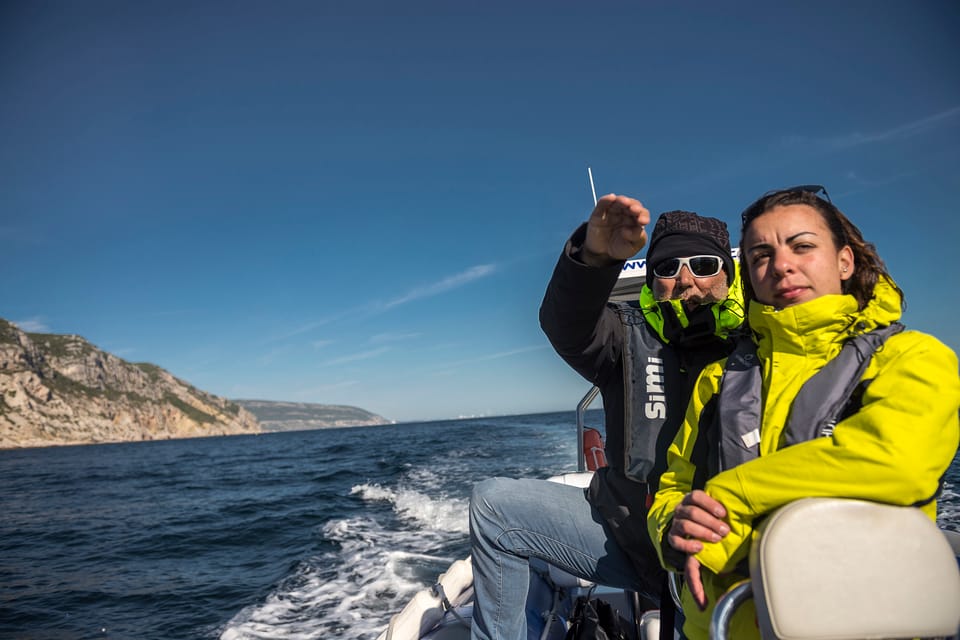 Sesimbra Excursión en lancha rápida por el Parque Natural de Arrabida