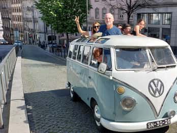 Porto: Exclusive Sightseeing Tour- VW Kombi (2 to 8 people)