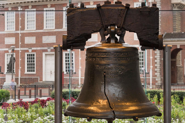 Filadelfia: giro della storia della rivoluzione e dei fondatori
