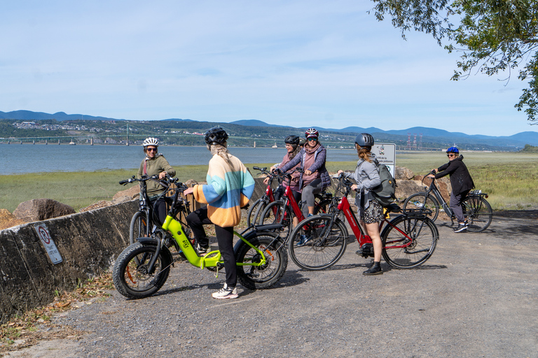 Île d'Orléans: Essensverkostung und kulturelle E-Bike-Tour