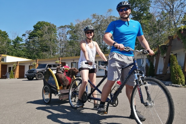 Ile d'Orleans: alquiler de bicicletas tándem