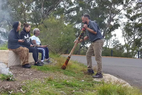 Blue Mountains: Aboriginal Experience Dagsutflykt från Sydney