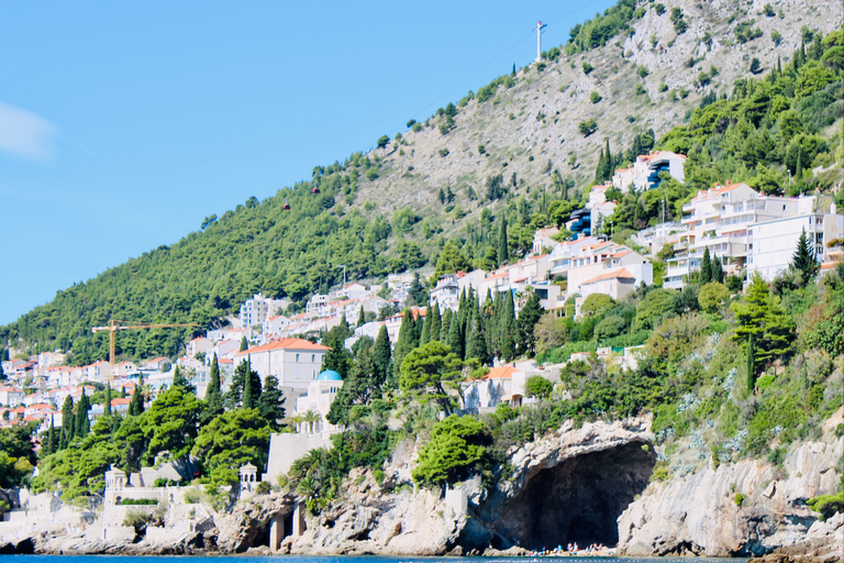 Dubrovnik : Île de Lokrum et tour en bateau de la grotte de Betina