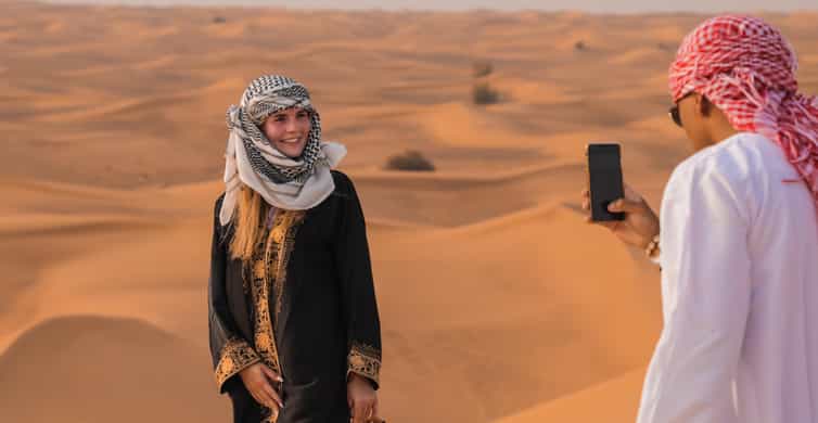 Abu Dhabi: Desert Safari with BBQ, Camel Ride & Sandboarding photo 9