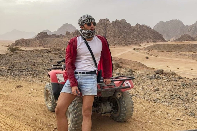 Sharm El Sheikh : Quad avec promenade à dos de chameau et dîner bédouin