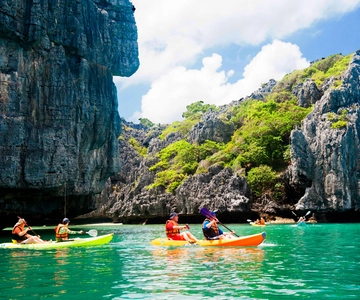 Ang Thong: Marine Park Full-Day Kayaking & Snorkeling Tour