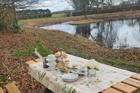 Promenade en calèche et thé à la crème dans l'après-midiCalèche ridel