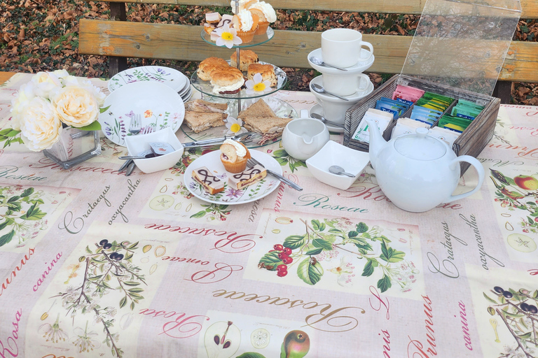 Promenade en calèche et thé à la crème dans l'après-midiCalèche ridel