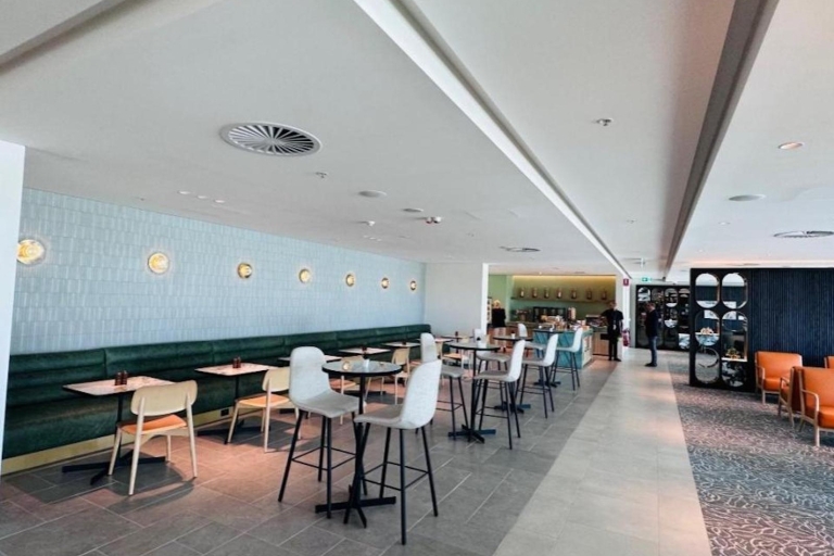 Adelaide Airport (ADL): toegang tot de Plaza Premium Lounge met WiFiT1 internationale vertrekken: 3 uur toegang