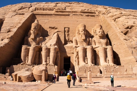 Au départ d'Assouan : Excursion privée d'une journée au temple d'Abou Simbel avec guide