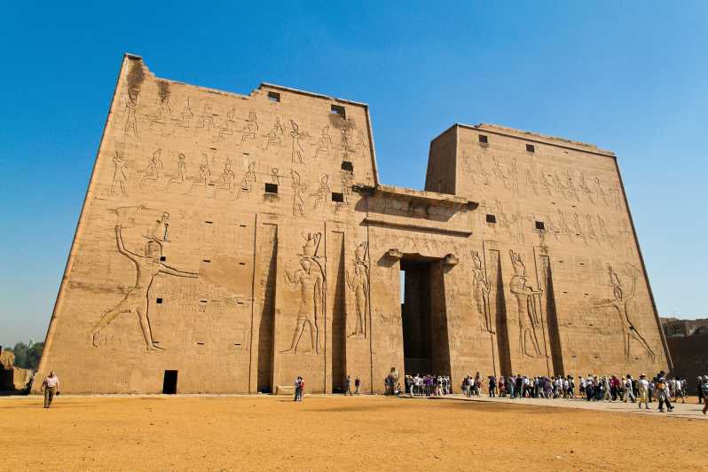 Asuán: Denní prohlídka Edfu a Kom Ombo s transferem do Luxoru
