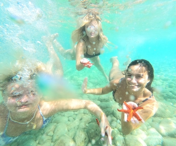 Pula:Kayak Tour-Cliff jumping,snorkeling&free GoPro pictures
