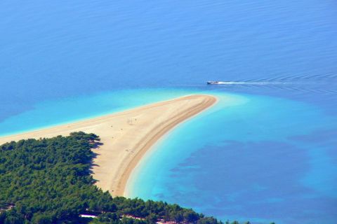 From Korcula: Brac Island by Yacht and Golden cape beach