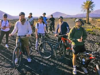 Lanzarote : Parc naturel volcanique de Timanfaya en E-Bike