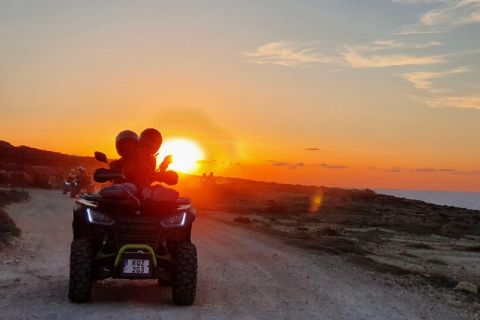From Valletta: Blue Lagoon and Gozo Tour w/Quads and Dinner