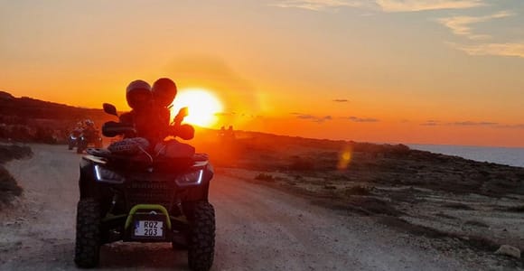 From Malta: Blue Lagoon and Gozo Tour w/Quads and Dinner