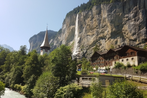 Visite en petit groupe de Lauterbrunnen et du village alpin de Mürren
