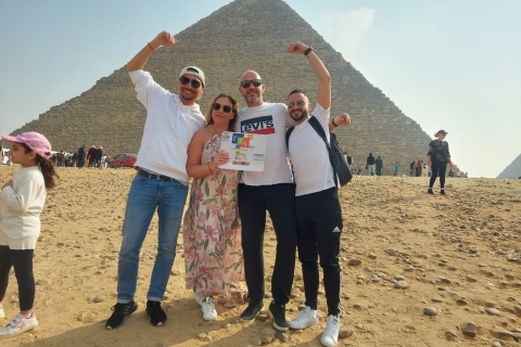 Desde Port Said: Excursión de un día a las Pirámides y el Museo EgipcioExcursión de un día a El Cairo y las Pirámides desde el puerto de Port Said