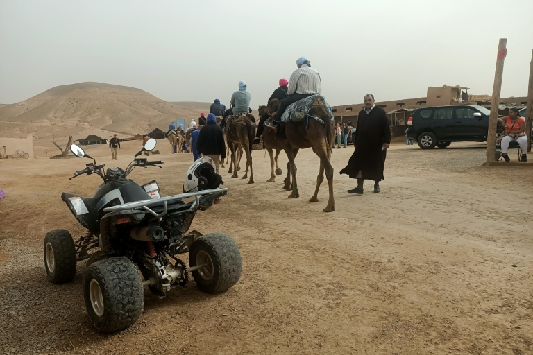 Agafay Desert Sunset Camel ride Experience with Dinner Agafay Desert Camel ride Experience and Dinner