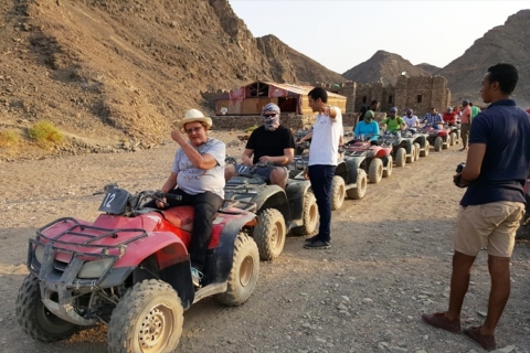 Hurghada: Sunset Desert Safari Trip per quad