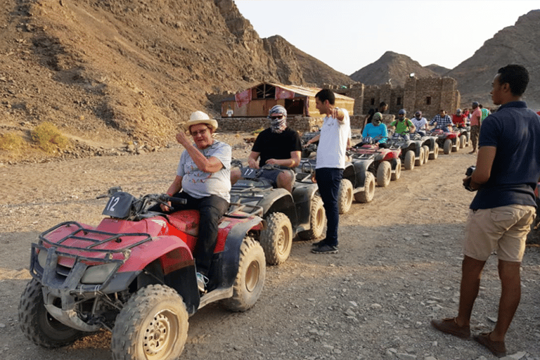 Hurghada: Guided Sunset Desert Safari Trip by Quad Bike