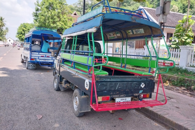 Luang Prabang : Pêche dans le Mékong avec un pêcheur local et déjeunerPêche au Mékong en tuktuk