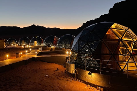 Petra and Wadi Rum, 2-Day Tour from Eilat First Class - special Martian Tent