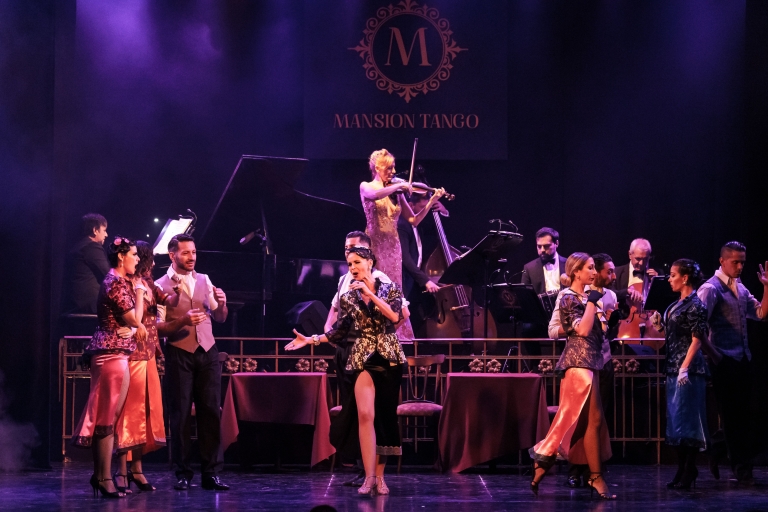 Mansion Tango Show – Opcjonalna kolacjaKolacja i pokaz