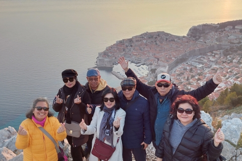 Dubrovnik: Panoramic tour with 4 points of city landmarks