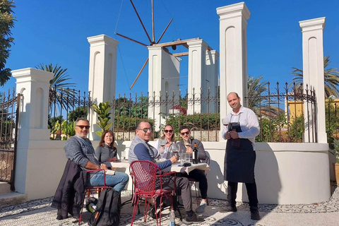 Rhodes: visite guidée et dégustation de vin dans la ville médiévalePromenade privée guidée et dégustation de vin