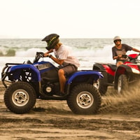 Agadir o Taghazout, Quad Bike Beach y Dunes Ride & Snacks - Hizvo
