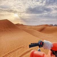 Agadir o Taghazout, Quad Bike Beach y Dunes Ride & Snacks - Hizvo