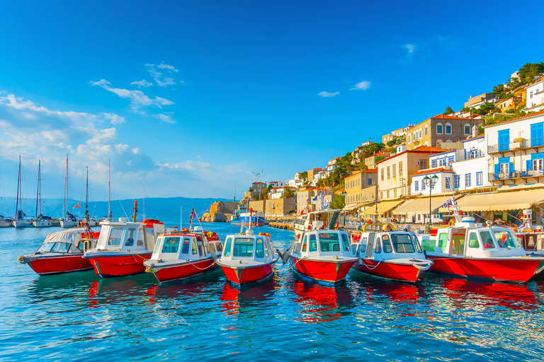 Athènes : croisière dans les îles Saroniques avec sièges VIPDepuis Athènes : croisière VIP aux îles Saroniques