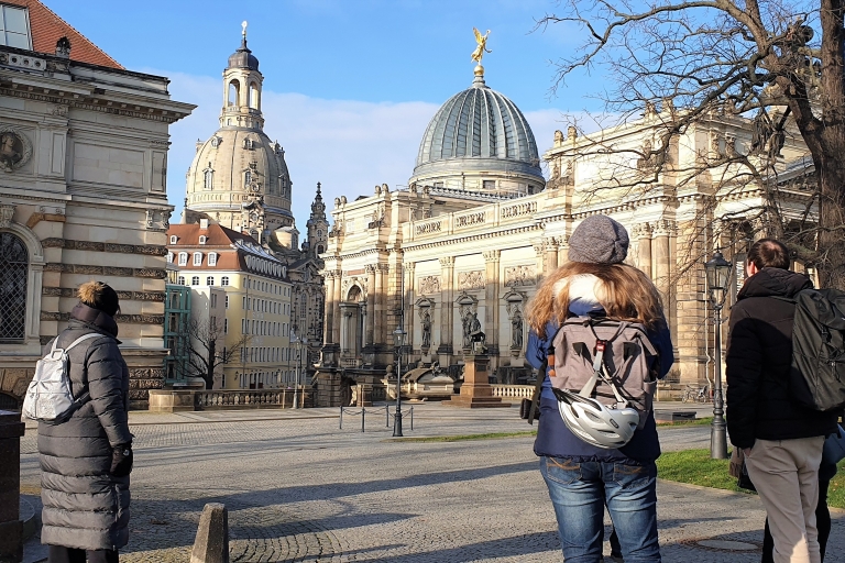 Dresden: stadswandeling met gids en ticket voor PanometerDresden: combiticket voor rondwandeling en Panometer