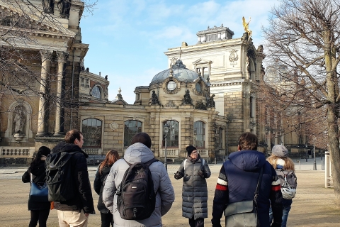 Dresde: visite guidée de la ville et billet d'entrée au panomètreDresde : visite à pied et billet combiné panomètre