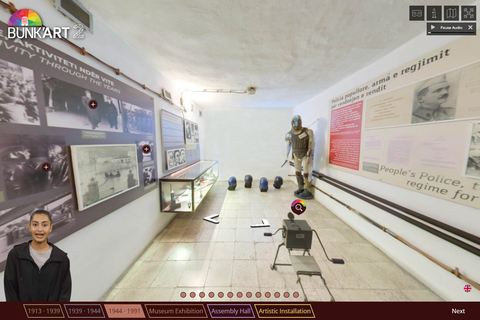 Tirana: Virtual Tour Bunk'Art 1