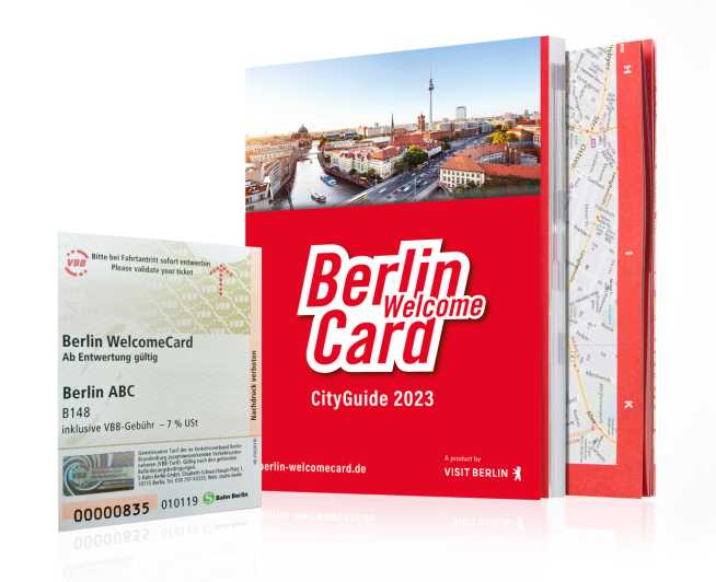 Berlin: WelcomeCard med rabatter på severdigheter og transport for soner A,B og C